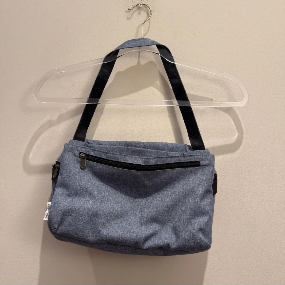Bugaboo - Blue Melange Attachable Stroller Bag Accessory Baby/Kids - Picture 4 of 15